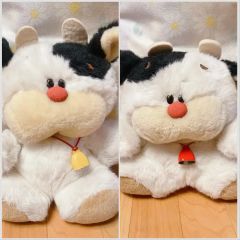 モーモー 牛 ぬいぐるみ 昭和レトロ オオイケ ♥鳴きます♥最終価格