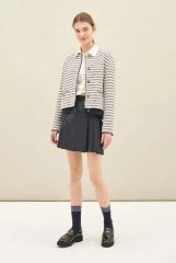 美品 本革使用 7or9 モンクストラップ ローファー アイボリー 25.5cm 
