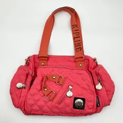kipling キプリング 2way ハンドバッグ ショルダーバック キルティングバッグ BAG ピンク 鞄 カバン レディース SU-12-4のサムネイル