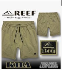 [2026년 여름] REEF 리프 수륙 양용 러쉬 팬츠 서프 팬츠 트렁크 맨즈 서프 브랜드 보드 쇼츠 트레이닝 짐 피트니스 요가 UPF50+ ELY261-027-KHA