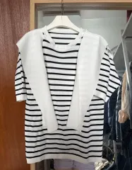 半袖ニットTシャツ