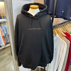 Calvin Klein パフォーマンス シルバー ロゴ スウェットシャツ XL
