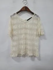 ZARA シースルー ブラウス