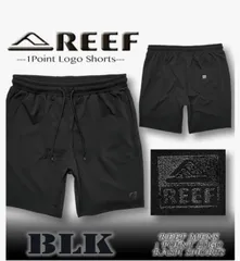 【2026年夏】 REEF リーフ 水陸両用 ラッシュ パンツ サーフパンツ トランクス メンズ サーフブランド ボードショーツ トレーニング ジム フィットネス ヨガ UPF50+ ELY261-027-BLKのサムネイル