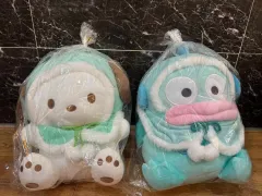 サンリオキャラクター（ポチャッコ、ハンギョドン）ぬいぐるみ 35cm 新品