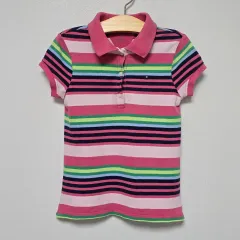 6 7T Tommy Hilfiger トミーヒルフィガー キッズ 女の子 カラーTシャツ