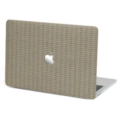 【くり抜きロゴ 映える】 MacBook対応ケース 互換性がある製品 2026 2025 2024 2022 カバー PUレザー おしゃれ カバー (ベージュ, Pro 14inch M5/M4/M3/M2/M1)