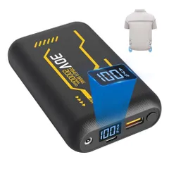 空調作業服 バッテリー 30V高出力 20000mAh大容量 空調ウェア バッテリー DC/Type-C/USB 3WAY出力 Type-C入力 急速充電 小型 LED液晶ディスプレイ搭載 作業服ファン 4段階風量調節 PSE認証済 熱中症? 17138a79