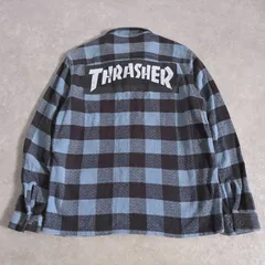 THRASHER X JACKSON MATISSE 別注コラボ ブロックチェック ネルシャツ スラッシャー x ジャクソンマティスのサムネイル
