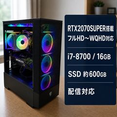 新品ケース Core i7 16GB RTX 2070 SUPER - メルカリ