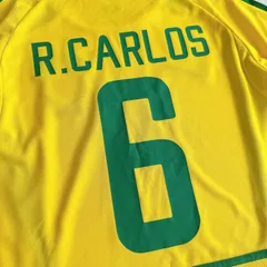 【伝説の2002・ロベカル】ブラジル代表ユニフォーム 6番 NIKEのサムネイル