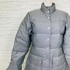 ELLE エル ダウン ロングコート ライトグレー【F3-8762】のサムネイル