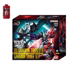 新品 [BANDAI] [バンダイ 超宇宙刑事ギャバン インフィニティ DXギャバリオントリガー&ギャバリオンセイバーセット 特製アウタースリーブ付属(特典:『エモルギア 超次元エモルギー ギャバン・インフィニティ』付き)