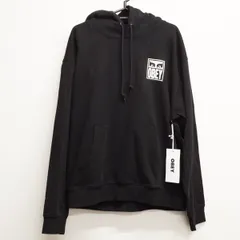 【新品】OBEY オベイ EYES ICON 2 HOODIE FLEECEX パーカー トレーナー ブラック メンズ Lサイズ X8445のサムネイル