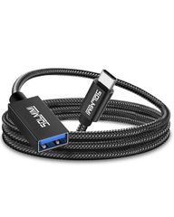 SOLMIMI 2.4M USB C 変換 アダプタ タイプC(オス) to USB 3.0 A(メス) OTG オーディオケーブル Type C USB 変換ケーブル USB 変換コネクター