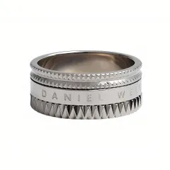【ギフト対応可】ダニエルウェリントン DANIEL WELLINGTON リング Elevation Ring Silver エレベーション シルバー 高級感 金属アレルギー対応 上品 アクセサリー 人気 ブランド おしゃれ 誕生日 記念 プレゼント 送料無料のサムネイル