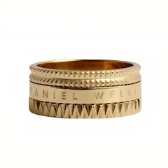 【ギフト対応可】ダニエルウェリントン DANIEL WELLINGTON リング Elevation Ring Gold 指輪 メンズ レディース 高級感 金属アレルギー対応 上品 アクセサリー ジュエリー おしゃれ 人気 ブランド 記念 プレゼント 送料無料のサムネイル