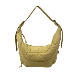 LEMAIRE(ルメール) ショルダーバッグ美品  クロワッサン ショルダーバッグ ベージュ レザーのサムネイル