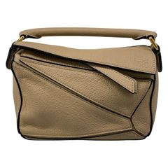 LOEWEロエベ パズルバッグスモール サンドミンク ショルダーハンド斜