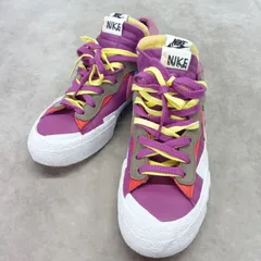 NIKE Blazer Low×sacai×KAWS コラボスニーカー　パープル　サイズ　27cm　DM7901-500　ナイキ　サカイ　カウズ