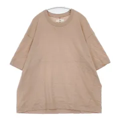 unfil コットンネップ ONSP-UW150 日本製 サイズ1 半袖Ｔシャツ カットソー ピンクベージュ レディース アンフィル【中古】6-0421S△のサムネイル