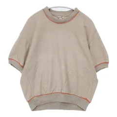 unfil リネン コットン パイルジャージーハーフスリーブ シャツ 定価25300円 トレーナー スウェット ベージュ オレンジ レディース アンフィル【中古】6-0421S△のサムネイル