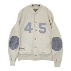 45R/45rpm ジンバブエコットンの908リバーシブルスタジアム 定価77000円 グッバイジンバシリーズ ブルゾン ベージュ ブルー レディース フォーティーファイブアールピーエム【中古】6-0421M♪のサムネイル