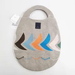 mina perhonen 未使用品 bird エッグバッグ 定価16500円 ada9352 トートバッグ 25AW ベージュ レディース ミナペルホネン【中古】6-0421G♪