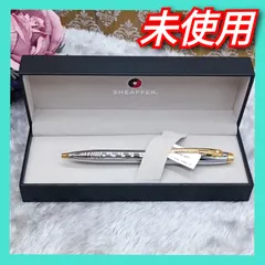 《 SHEAFFER 》　★未使用★　シェーファー　シェーファー100　ポリッシュトクロームGTT　ボールペン　E2934051　回転式　送料無料・匿名配送・最短即日発送いたします！　511のサムネイル