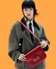 正規品 グッチ ホースビット 1955 ショルダーバッグ ブラウン