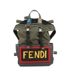 フェンディ リュック ナイロン レザー 7VZ037 SIU FENDI バッグパック イス付きのサムネイル