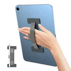 [TiMOVO] 【2023最新型】 1枚入り タブレット バンド タブレット ストラップ タブレットPC用安全ハンドストラップ ipad バンド ipad mini バンド ペンホルダー付き 粘着式 片手持ち 落下防止 薄型 6-11インチ対応 i ...