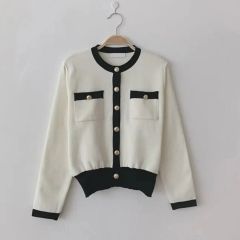 美品 ボールジィ 上品 イギージャージー ショートカーディガン 36