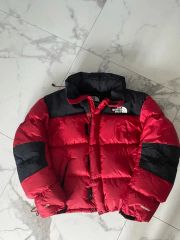 THE NORTH FACE ヌプシ ダウンジャケット レッド - メルカリ