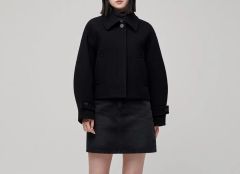 新品✨ 25SS 定価6.6万 ルルウィルビー ステンカラーコート ジャケット