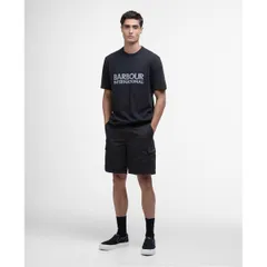 バブアー メンズ ボトムス ハーフパンツ・ショーツ ショートパンツ Barbour International Ripstop Cargo Shorts Black BK11 ブラックのサムネイル