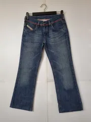 29)DIESEL リー イタリー ウォッシュ デニム 生デニム ブーツカット ブランド デニム