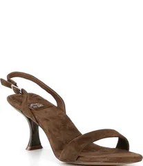ジェフリー キャンベル レディース シューズ ヒール サンダル スエード Jeffrey Campbell Augustine Suede Slingback Dress Sandals Brown ブラウン