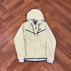 S NIKE テックフリース ウィンドランナー シェルパ フード ジップアップ ジャケット