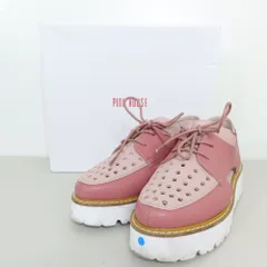 ピンクハウス★抜け感のあるドレスシューズ♪パンチング サンダル サイズL ピンク系 ＊sh153のサムネイル