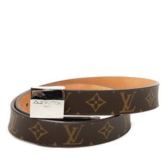 ルイ ヴィトン ダミエ バックルベルト サイズ 80 32 レザー レディース LOUIS VUITTON 【1-0265824】 LOUIS VUITTON - ルイ ヴィトン ダミエ バックルベルト サイズ 80 32