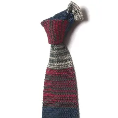 ALL KNITTED シルク ルーズタイ 006