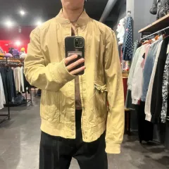 (end339) Levis ヴィンテージ デニム カーゴジャケット ベージュ