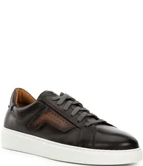 マグナーニ メンズ シューズ ドレスシューズ スニーカー レザー Magnanni Mens Phoenix Leather Slip On Sneakers GreyBrown グレー
