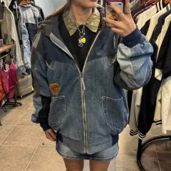 (NO 9)LEVIS リーバイス リメイク デニム フード ジャケット