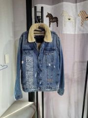 希少、美品〙FRANKLIN MARSHALL 裏地ボアデニムジャケットS - メルカリ