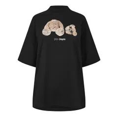 パーム・エンジェルス レディース トップス Tシャツ Palm Angels Womens HeartShirt Black Brown ブラックのサムネイル
