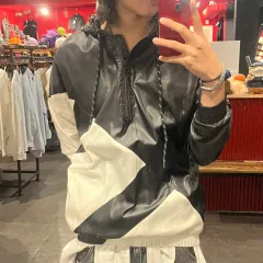 (end331) adidas アディダス ロゴ ウィンドブレーカー