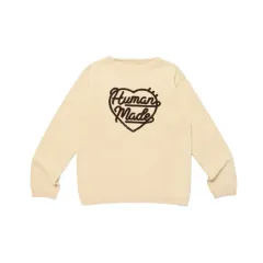 HUMAN MADE(ヒューマンメイド) ハート セーター ベージュのサムネイル