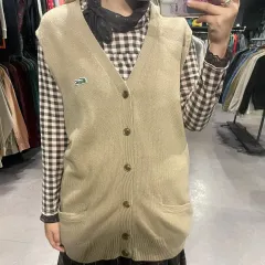 (143) LACOSTE ラコステ ニット ベスト カーディガン